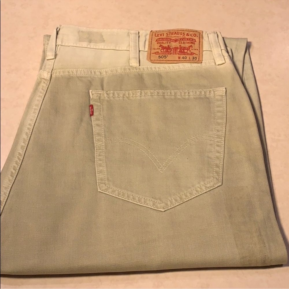 Men Levi pants size 40×30 style 505